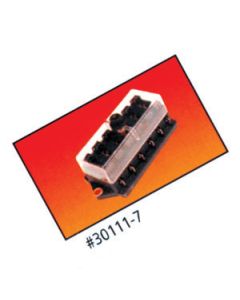 Fuse Block; 12 Volt DC/ 30 Ampere Per Circuit; Uses ATO/ ATC Blade