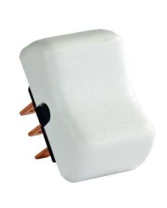 DPDT On/Off/On Momentary Switch, White