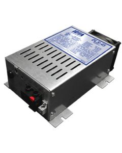 Power Converter; DLS Series; Converts 108 To 132 Volt AC To 13.6 Volt DC; 400 Continuous Watts; 30 Amps Continuous Output; 80 Percent Efficiency; With Short Circuit/ Reverse Polarity/ Over Load/ Thermal Protection; 9.7 Inch Length x 6.7 Inch Width x 3.4 I