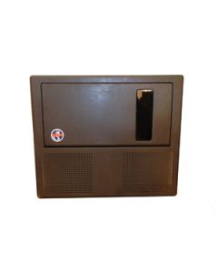 WFCO WF-8955PEC-DA Brown Flip Down Door for 8900 Series 55 Amp RV Power Center
