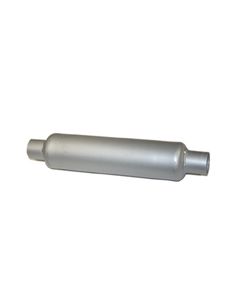 Generator Exhaust Resonator; Compatible With Onan Models RV QG 2500 LP/2800/2800 EVAP And MicroLite KV; Aluminized Steel; 12 Inch Length; 1-1/2 Inch Diameter Outlet Center
