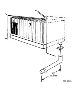 Generator Exhaust Pipe; Use With MicroLite KV/ CM QG 2500 LP/2800/2800 EVAP Model Generators; 25 Inch Length; 1-1/4 Inch Outer Diameter; Steel; With Exhaust Tube/ Hanger Clamp/ Clamps And Instructions
