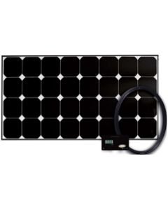 RETREAT: 100 WATT SOLAR KIT WITH WIRE AND 30 AMP CONTROLLER
