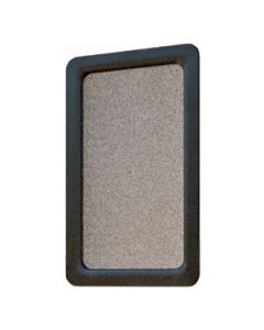 Entry Door Window Glass; Replacement For RV Entry Doors; 12 Inch x 21 Inch Window; Obscure Glass; With Frame Assembly
