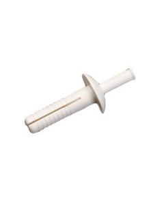 25pk 1" PLASTIC RIVET ALMOND