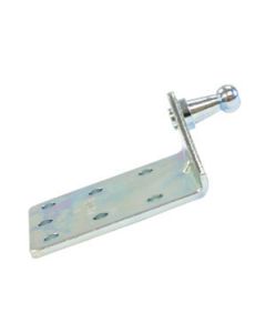 Multi Purpose Lift Support Bracket; Used For Mounting Gas Lift Supports; L Shaped; 10 Millimeter Ball Stud; 3 Inch Length; 7 Holes; Set Of 2
