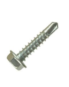 1/4IN HEX WASHER HEAD-SELF TAPPING ZINC PLATE 8 X 1-1/4 (50/CTN)