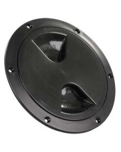 Access/Deck Plate, 5" Black
