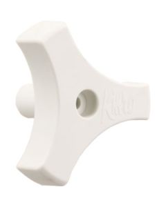 9/16IN TRILUG WINDOW KNOB WHITE
