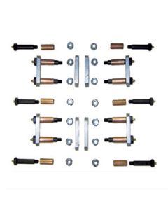 Wet Bolt/hd Shackle Kit - Triple 2.25'' Shackles