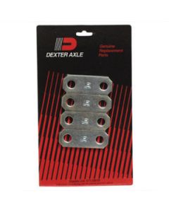 Leaf Spring Shackle; 2-1/4 Inch Hole To Hole x 3-1/2 Inch Long; Set Of 4
