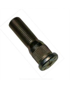 Wheel Stud; Press-in; 1/2-20 UNF x 1.84 Inch; 0.617 Inch Knurl Diameter; Single