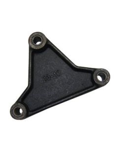 Leaf Spring Equalizer; For 6-1/16 Inch Wide Double-Eye Leaf Spring; Triangular Rocker Type Arm; Tandem/ Triple Axle Trailers; With Nylon Bushing; 9/16 Inch Hole Diameter x 4 Inch Height
