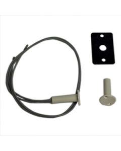 Entry Step Switch; Replacement Power Switch For RV Electric Sliding Steps; Magnetic Door Switch; Normally Closed; White; 3/8 Inch Round Core
