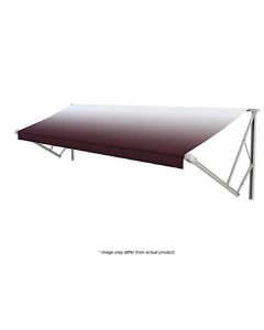 18FT REPLACEMENT FABRIC BURGUNDY FADE WH
