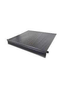 Awning; Solera XL; Patio Awning; XL Power Or Hybrid Hardware Kit Must Be Purchased Separately; 11 Foot Length x 9 Foot 8 Inch Extension; Solid Black; Vinyl Fabric; Black Weatherguard; Black Casting; For Flat Adjustable Or Fixed Pitch Awning Applications
