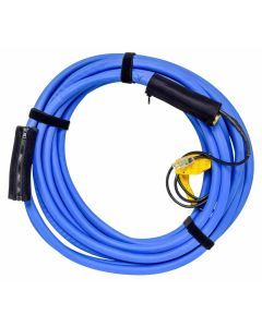 Fresh Water Hose; Heated; 1/2 Inch Internal Diameter; 160 PSI; 50 Foot Length; Suitable For Drinking Water; BPA/ Phthalate And Lead Free; Blue; With Zippered Insulation Cuffs At Each End
