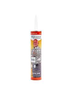 Roof Sealant; Use To Create A Watertight Seal Along Roof Edges/ Air Vents/ Vent Pipes And Screw Heads; Compatible With EPDM (Ethylene Propylene Diene Monomer)/ Dicor Diflex II And Britek TPO (Thermoplastic Olefin) Roofing; Self-Leveling Paste; White; 10.3
