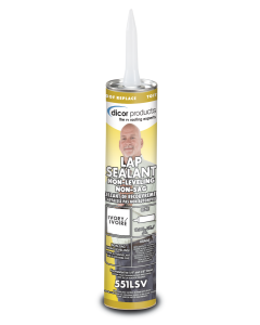 Roof Sealant; Use To Create A Watertight Seal Along Roof Edges/ Air Vents/ Vent Pipes And Screw Heads; Compatible With EPDM (Ethylene Propylene Diene Monomer)/ Dicor Diflex II And Britek TPO (Thermoplastic Olefin) Roofing; Non-Sag Paste; Ivory; 10.3 Ounce