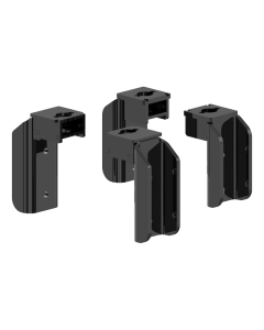 Fifth Wheel Trailer Hitch Mount Kit; ISR Series; Use With Any Fifth Wheel Trailer Hitch Rated Up To 24000 Pounds; Removable Custom-Fit Base Rails and Brackets; Bolt-On; Drilling Required


