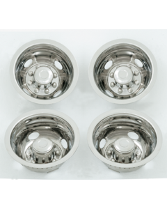 Front and rear pairs.
