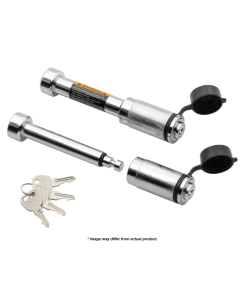 COMBO LOCK SET, 5/8IN FOR 2IN SQ. RECEIVER AND 3/4IN FOR ACCESSORY (KEYED ALIKE)
