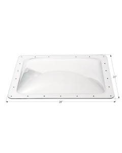 SL1824C - Clear, 18 x 24 x 4 Dome