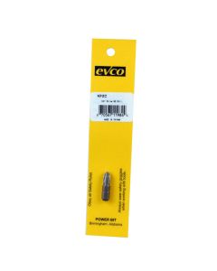 Screw Bit; #2 Point Size/ 1/4 Inch x 1 Inch Bit Size; Phillips Power Bit; Carded