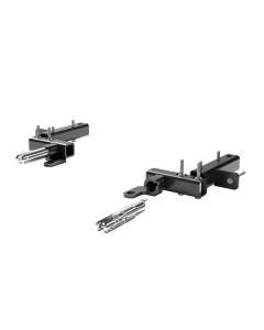 Blue Ox 69-8405 Vehicle Baseplate; Standard Tabs; Single Lug; With Safety Cable Hooks