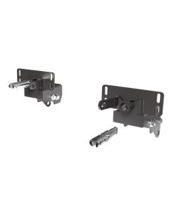 Blue Ox 14-1701 Vehicle Baseplate; Removable Tabs; Single Lug; With Safety Cable Hooks