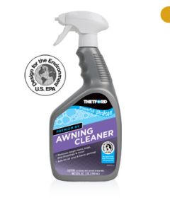 Awning Cleaner; Use To Remove Mold Stains/ Mildew Stains/ Leaf Stains/ Sap/ Bird Droppings/ Bugs And More On Fabric And Vinyl Awnings; 32 Ounce Spray Bottle; Single; With Bilingual Package
