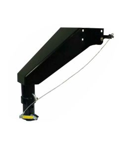 Gooseneck Trailer Coupler; For Use With Lippert Frame With Pin Box 1621 or 0719; Adjustable; 240000 Pound Capacity; 4 Inch Adjustment; Black
