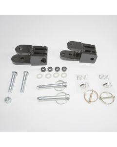 Tow Bar Adapter; Triple Lug Kit; For Universal Bolt-On Tabs; 10,000 Pounds
