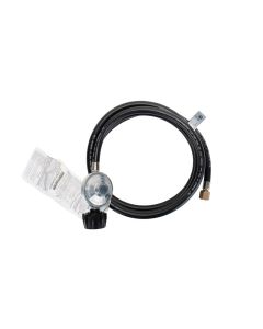 Propane Regulator; Olympian Heaters; Without Shut Off Valve; For Olympian Low Pressure Propane Fired Heaters; With 8 Foot Hose; Horizontal Mount
