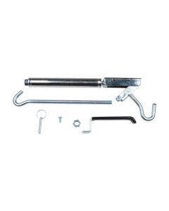 Turnbuckle; Happijac; Use With Happijac Camper Tie Down Systems; Spring Loaded Hook; 11 Inch Reach Threaded Hook; With Quick Disconnect Handle; Zinc Plated; Steel; Single
