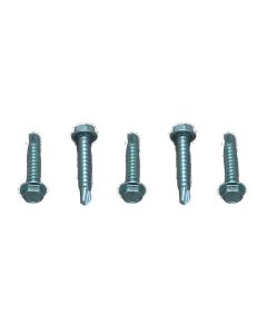 1/4in HEX WASHER HEAD-SELF TAPPING ZINC PLATE 8 X 1 (50/CTN)