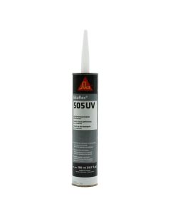Caulk Sealant; Sikaflex®-505UV; Used To Secure Aluminum/ Steel/ Glass/ Marble/ Wood/ Plastic Materials; Silane Terminated Polymer; White; 300 Milliliter Cartridge
