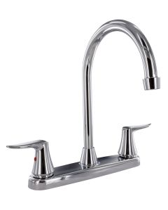 Valterra PF221305 Catalina™ Two Handle Hi-Arc Kitchen Faucet, Chrome
