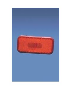 Socket is waterproof and is assembled with slight but firm rotating motion. Mounting screws are concealed beneath cover. Polar white. SAE Approved. Light dimensions: 3-7/8" x 1-7/8" x 1-3/4".
