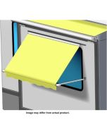 Awning Arm; Window Awning SL; For Window Awnings; For Coaches w/Straight Side; Manual; White; With Pull Wand; 33 Degree Pitch; Left/ Right Side