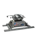 B&W Trailer Hitches, Fifth Wheel Trailer Hitch; Patriot 5th Wheel; 16000 Pound Weight Carrying Capacity/ 4000 Pound Trailer Tongue Weight; Fixed