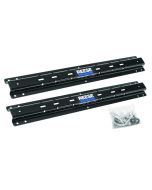 Fifth Wheel Trailer Hitch Mount Kit; Outboard; Rail Kit; Drilling Required; Requires Fifth Wheel Trailer Hitch Mount Kit/ Bracket