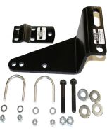 Steering Stabilizer Bracket; Reflex; Kit; With 1 Chassis Bracket/ 1 Tie Rod Bracket/ Four 10 Millimeter Flat Washers/ Four 3/8 Inch Lock Nuts/ Two 1/2 Inch x 3 Inch Hex Bolts/ Two 3/8 Inch U Bolts/ Two 1/2 Inch Lock Nuts/ Four 1/2 Inch Flat Washers; Refer