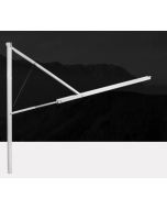 Awning Arm; For Use With 8500/ 9000/ Sunchaser Series Patio Awnings; For Use On Coaches With Straight Sides; Manual; Short 62-5/8 Inch Minimum To 76-1/8 Inch Maximum Awning Rail To Floorline; Black; With Pull Wand; Full Set With Left and Right Main Arm/ R