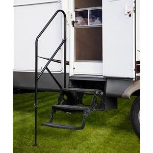 Step Mounted Assist Rail