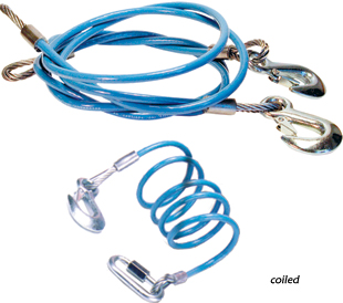 64 10000lb Cables W/2-Hooks-
