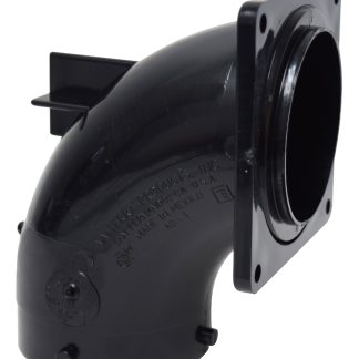 90° Ell, 3 Bayonet X 3 Rotating Flange