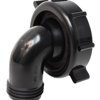 Drain Connector, 90°, 1-1/2 X 3/4, Bulk