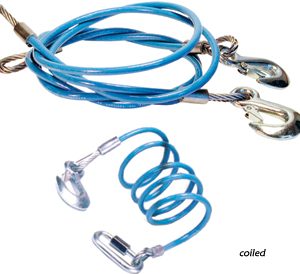 Cable, Coiled 6000lb W/1 Hook