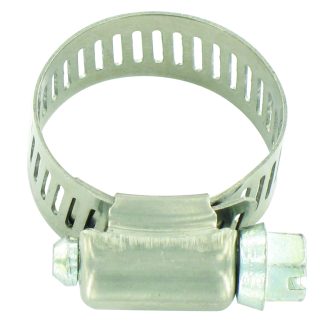 Hose Clamp #10, Ss, 1/2 X 1-1/16, Bagged